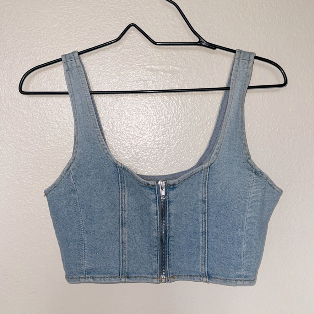 Denim Top